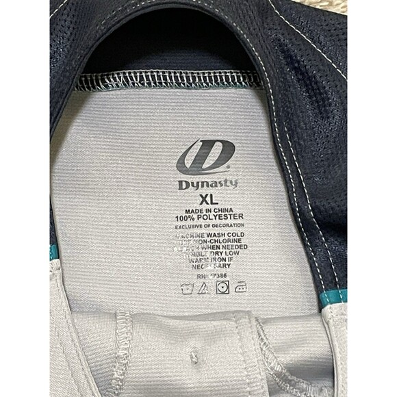 Seattle Mariners Mens XL Blue Short Sleeve Baseball Jersey MLB Dynasty - Picture 4 of 5